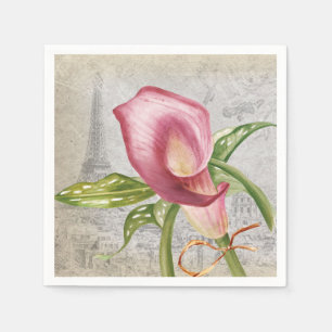 Guardanapo De Papel Macro Flower Calla Lily
