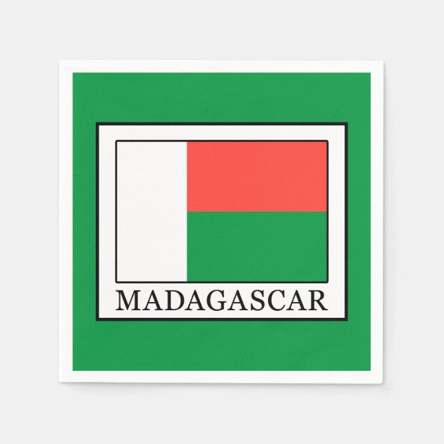 Guardanapo De Papel Madagáscar (Frente)