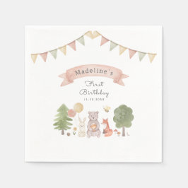 Guardanapo De Papel Madeira | Amigos da Floresta