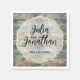 Guardanapo De Papel Madeira chique Pastel