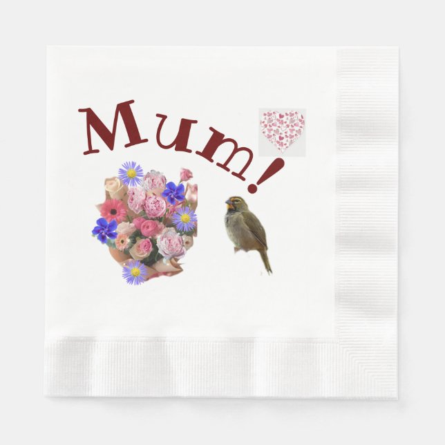 Guardanapo De Papel Mãe (Frente)