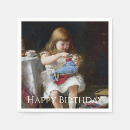 Guardanapo De Papel Mãe ansiosa Parabéns