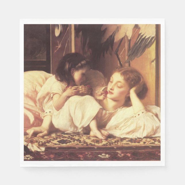 Guardanapo De Papel Mãe e Criança (Mulher e Filha) (Frente)