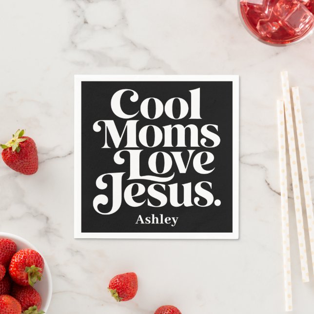 Guardanapo De Papel Mães Legais Amam Jesus (Insitu)