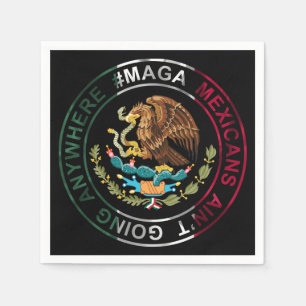 Guardanapo De Papel MAGA mexicanos não vai a lugar nenhum