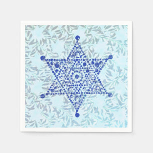 Guardanapo De Papel Magen David nas folhas