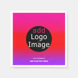 Guardanapo De Papel Magenta personalizável do Trendy Professional Part