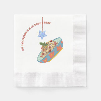 Guardanapo De Papel Magia e Massas Napkin