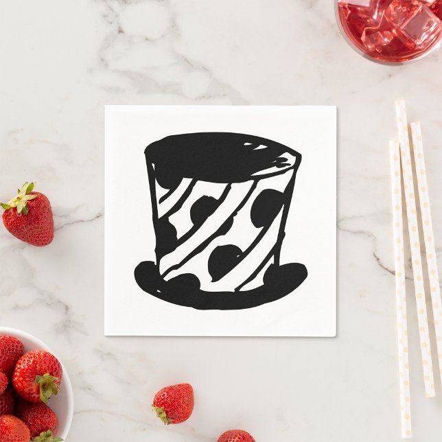 Guardanapo De Papel Magic Hat Paper Napkins (Criador carregado)