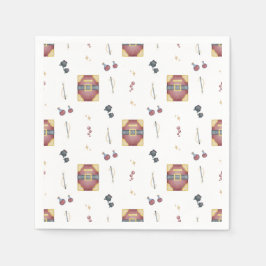 Guardanapo De Papel Magic Spell Books Witchcraft Kids Birthday