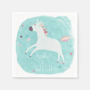 Guardanapo De Papel Magic Unicorn Squad - Faça um desejo