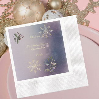 Guardanapo De Papel Magical Christmas Glow Christmas Birthday Napkins