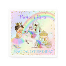 Magical Rainbow Princess Castle Carruagem Unicorn