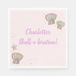 Guardanapo De Papel Magical Shell-e-bration Napkins