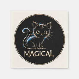 Guardanapo De Papel Magische Katze