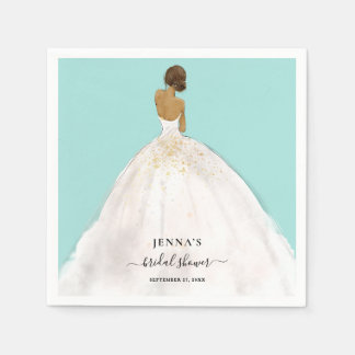 Guardanapo De Papel Magnolia Bride Chá de panela Napkins