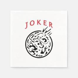 Guardanapo De Papel Mah Jong Joker Napkin