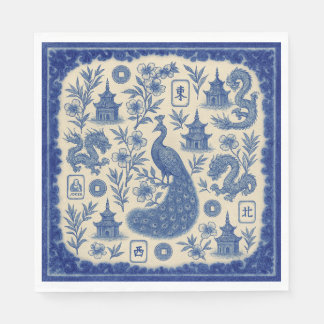 Guardanapo De Papel Mahjong Toile Napkins or Guest Towels