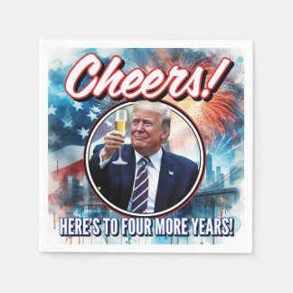 Guardanapo De Papel Mais 4 anos Festa de Inauguração Napkin