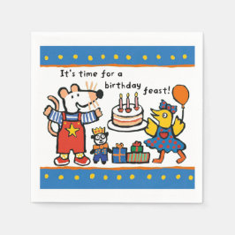 Guardanapo De Papel Maisy Birthday Banquete