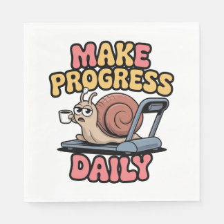 Guardanapo De Papel Make Progress Daily