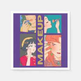 GUARDANAPO DE PAPEL MAKEUP GIRLS