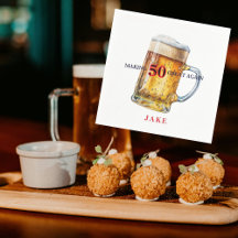 Making 50 Great Again Beer Birthday Party