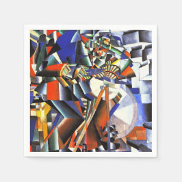 Guardanapo De Papel Malevich Kazimir O Knifegrinder