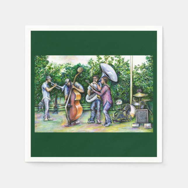 Guardanapo De Papel Mamãe Nunca Me Avisou Sobre Toca-Tuba (Frente)