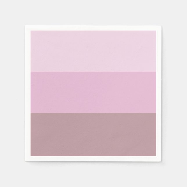 Guardanapo De Papel Mambre-riscada-rosa-púrpura (Frente)