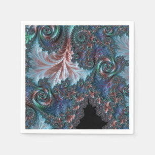 Guardanapo De Papel Mandelbrot Fractal