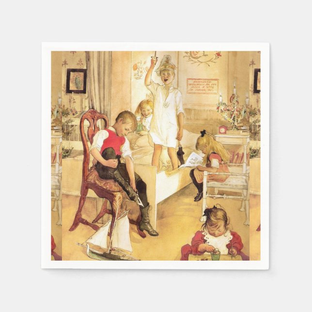 Guardanapo De Papel Manhã de Natal (Frente)