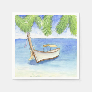 Guardanapo De Papel Manhã em Bali Watercolor