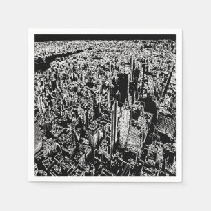 Guardanapo De Papel Manhattan projetado