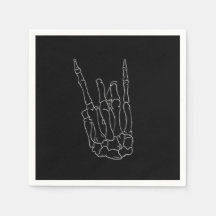 Mão de Esqueleto Estrela do Rock Festa de Aniversá