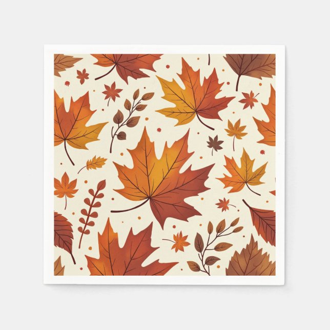 Guardanapo De Papel Maple Napkin (Frente)
