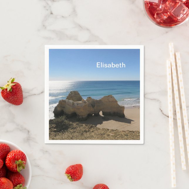 Guardanapo De Papel mar, oceano, água, natureza, paisagem, praia, napk (Insitu)