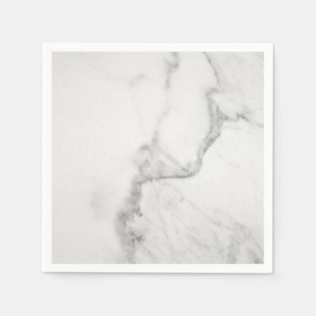 Guardanapo De Papel Marble Napkin simples e perfeito (Frente)
