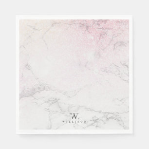 Guardanapo De Papel Marble Personalizado com detalhes de brilho