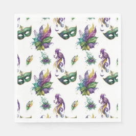 Guardanapo De Papel Mardi Gras Inspirou Napkins