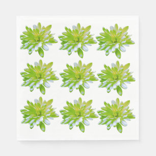 Guardanapo De Papel Margarida verde-floral verde-floral verde-torta