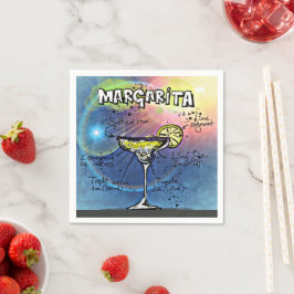 Guardanapo De Papel Margarita Cocktail ( nº 9 de 12 conjuntos de recei