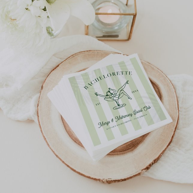 Guardanapo De Papel Margarita Social Club | Bachelorette (Criador carregado)