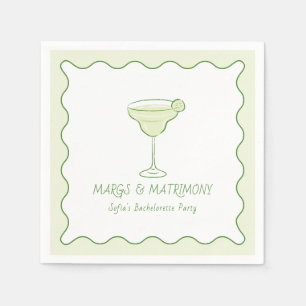 Guardanapo De Papel "Margs & Matrimony" Limão moderna