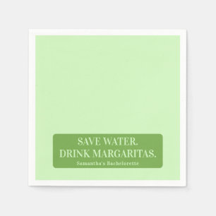 Guardanapo De Papel Margs Matrimony Tequila Chá de panela Bachelorette