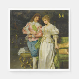 Guardanapo De Papel Marido e Esposa Betrothed (Casamento e Casamento)