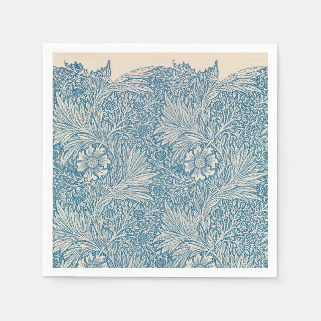 Guardanapo De Papel Marigold por William Morris (Frente)