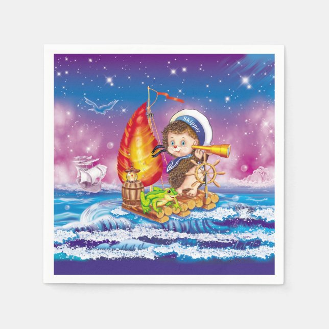 Guardanapo De Papel Marinheiro bravo (Frente)