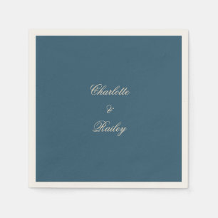 Guardanapo De Papel Marinho White Wedding