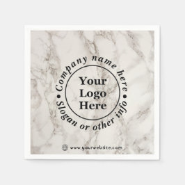 Guardanapo De Papel Mármore bege